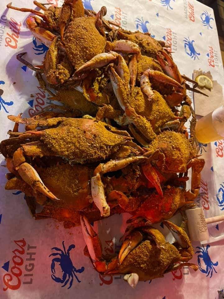 Seasoned crabs