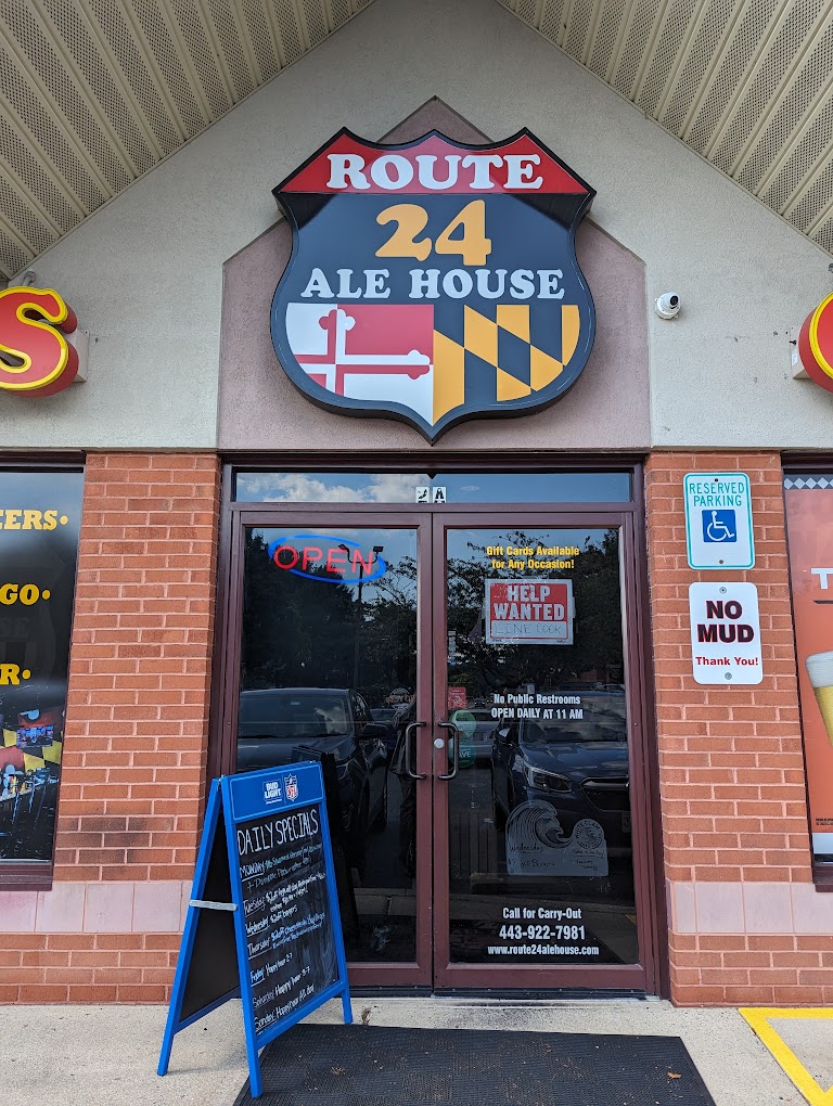 Exterior of Route 24 Ale House
